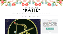 Desktop Screenshot of lifewithkatie.com